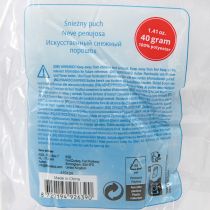 gjenstander Dekorativ snøfluffy snøpute dekorativ snø 40g