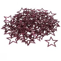 gjenstander Dekorativ Star Berry Glitter Bordpynt Jul 4,5cm 120 stk