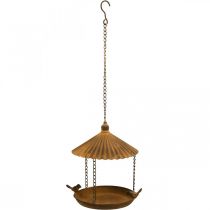 gjenstander Dekorativt fuglebad, fuglebad, rist dekorativ hage Ø23cm H27,5cm