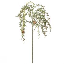 gjenstander Dekorativ lerkegren med kongler, grønn, vinterdekorasjon 93 cm, snøhvit, kunstig julegren