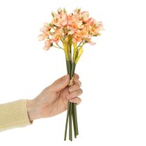 gjenstander Dekorativ blomstrende gren peruansk lilje for tidløse arrangementer, 33 cm, 6 stk.