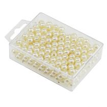 gjenstander Dekorperler champagne Ø8mm 250 stk