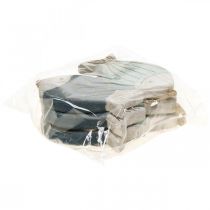 gjenstander Dekorativ Fisk Maritim Hengende Dekor Trefisk Blå H11cm 6stk