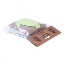 gjenstander Dekorative kyllinger laget av honeycomb papir 11×6m5×12cm 6stk