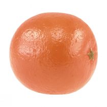 Dekorativ oransje kunstfrukt Oransje dekorativ frukt Ø8,5cm H8,5cm