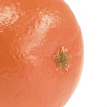 gjenstander Dekorativ oransje kunstfrukt Oransje dekorativ frukt Ø8,5cm H8,5cm
