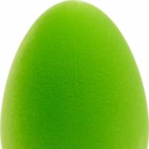 gjenstander Dekorativt påskeegg grønt H25cm påskepynt flokket dekorative egg