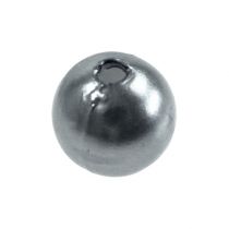 gjenstander Deco perler Ø8mm sølv 250p
