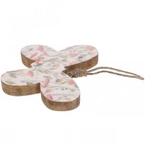 gjenstander Deco sommerfugl tre deco anheng mønster 15x12x2cm
