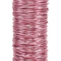 Deco wire Ø0,30mm 30g/50m rosa