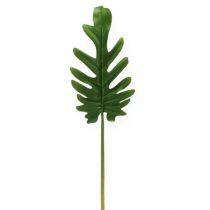 Dekorative blader Philodendron grønn W11cm L34cm 6stk