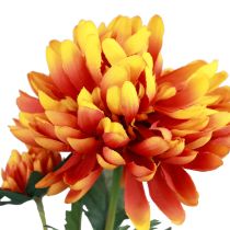 gjenstander Kunstige blomster dekorasjon georginer kunstige blomster oransje 62cm