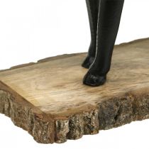 gjenstander Deco Hjort Deco Reinsdyr Metall Tre Svart H25cm