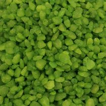 gjenstander Dekorative granulat grønne dekorative steiner 2mm - 3mm 2kg