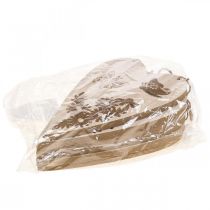 gjenstander Deco henger tre deco hjerte sommerfugl deco 13,5x20cm 6stk