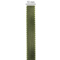 gjenstander Dekorativt bånd, smalt taftbånd for kreativ gaveinnpakning, 10 mm bredt, 50 m langt
