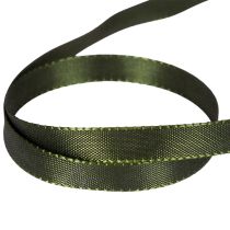 gjenstander Dekorativt bånd, smalt taftbånd for kreativ gaveinnpakning, 10 mm bredt, 50 m langt