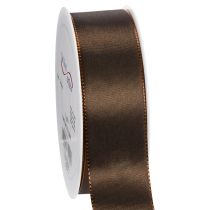 gjenstander Bredt taft-gavebånd, elegant og blankt, 40 mm x 50 m