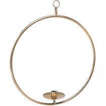 Dekorativ ring for oppheng av lysestake Golden Vintage Ø39cm