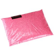 gjenstander Dekorsand rosa hobbysand farget sand 0,5 mm neonrosa 1 kg