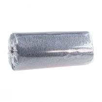 gjenstander Dekorativ bordløper i fleece dekorativ bordløper i fleece sølv 23cm 25m