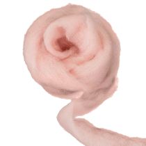 gjenstander Dekorativ ull rosa 2m ullsnor tovingsull til håndverk og blomsterdekorasjon