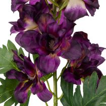 gjenstander Dekorativ ridderspore som kunstig blomst for stilige blomsterdekorasjoner, 79 cm, 3 stk.