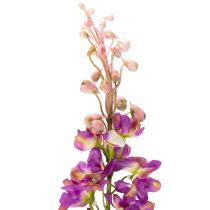 gjenstander Dekorativ ridderspore som kunstig blomst for stilige blomsterdekorasjoner, 79 cm, 3 stk.