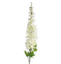 gjenstander Delphinium White Artificial Delphinium Silke Flowers Kunstige Blomster 3stk