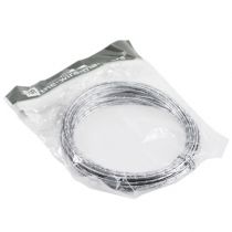 gjenstander Sølvdiamant aluminiumtråd 2 mm 10 m for dekorasjon og håndverk