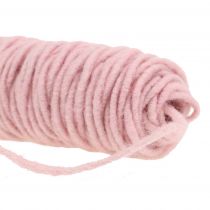 gjenstander Vektråd filtsnor rosa 55m