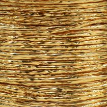 Wire innpakket i gull Ø2mm 100m
