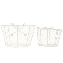 gjenstander Dekorative trådkurver som en dekorativ løsning for kreativ hagedesign, 30 cm, 1 sett