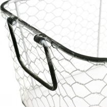 gjenstander Ledningskurv, planter, planter L43.5 / 39.5 / 35cm, sett med 3