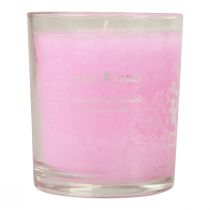 gjenstander Duftlys i glass duftlys med kirsebærblomst rosa H8cm