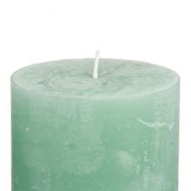 gjenstander Ensfargede kuppellys, grønn jade, 70×80 mm, sett med 4, til dekorasjon og avslapning