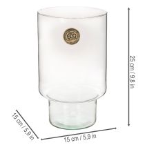 gjenstander Glassylinderbeholder Eco Glass 25cm