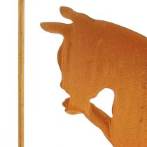 gjenstander Patina dekorasjon katt rustdekor for oppheng 24,5cm