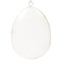 gjenstander Påskeegg med vårblomster, ideelle til påskebuketter eller vinduer, 8 cm, 8 stk.