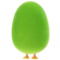 gjenstander Egg påskepynt med ben påskeegg dekorasjon eggegrønn H13cm 4 stk