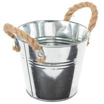 gjenstander Bøtte med tauhåndtak Ø14 cm H12 cm