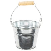 gjenstander Bøtte Ø10cm H8cm 10 stk. sink, blank