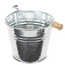 gjenstander Bøtte Ø10cm H8cm 10 stk. sink, blank