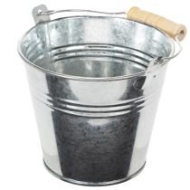 gjenstander Bøtte Ø12cm H10cm 8 stk. sink, blank