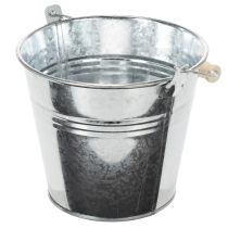 gjenstander Bøtte Ø14cm H12cm 6 stk. sink, blank