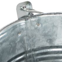 gjenstander Bøtte Ø14cm H12cm 6 stk. sink, blank