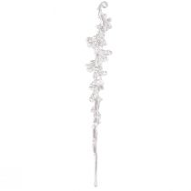 gjenstander Vinterdekor istappynt oppheng klar 25cm 3 stk