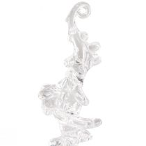 gjenstander Vinterdekor istappynt oppheng klar 25cm 3 stk