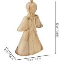 gjenstander Englefigur til å henge på juletreet, 10 cm, 12 deler