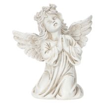 gjenstander Englefigur som ber, gravdekorasjon, sittende, 13 cm, 2 stk.